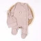 Ползунки с шапочкой унисекс (ажур) ,Baby/капучино ,100%хлопок ,Flamingo ., унисекс, 130122