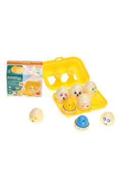 Сортер, жовтий/різнокольоровий, пластмаса, YG toys, арт. 3100555