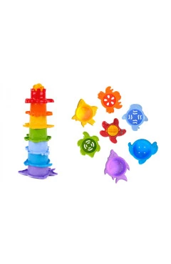 Игра для ванной, морские фигуры, пластик, Solar Ray, арт. 65800