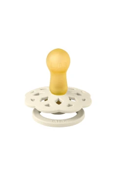 Пустышка Boheme Latex Round 1 Ivory латекс натуральный каучук BIBS, арт. 5713795228928