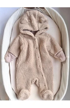 Ползунки Тедди унисекс, бежевый, Little angel, арт. 1152021