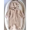 Ползунки Тедди унисекс, бежевый, Little angel, арт. 1152021