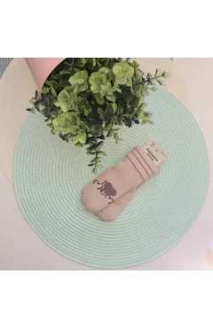 Махрові шкарпетки для дівчинки, пудра, Ilove mom, Katamino, арт. 459060