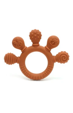 Силіконовий гризунок, цегляний/орбіта, харчовий силікон, Silicone, арт. 3047