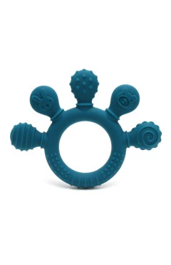 Силіконовий гризунець ,темно-синий/орбита ,пищевой силикон ,Silicone .