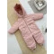 Комбінезон демісезонний для дівчинки, рожевий, Kinder lux, арт. 75220