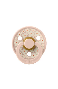 Соска-пустышка латекс размер 1 colour latex round jasmine field – 1 blush BIBS, арт. 5713795259816