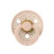 Соска-пустышка латекс размер 1 colour latex round jasmine field – 1 blush BIBS, арт. 5713795259816